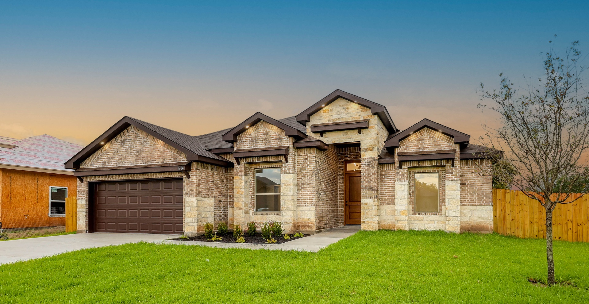 Russell Ranch model home at 1204 Bridle Way, San Benito, TX